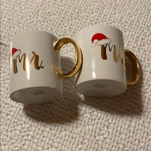 Christmas set of mugs